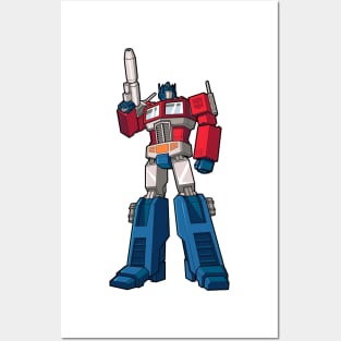 The Hero: Optimus Prime Posters and Art